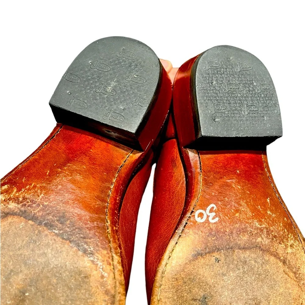 Justin boots ladies country cowboy boots size 6 1/2 ee - Picture 6 of 9